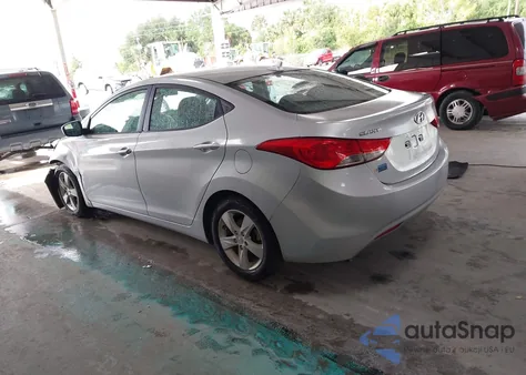 2011 Hyundai Elantra Gls from USA, damaged, VIN 5NPDH4AE6BH001168